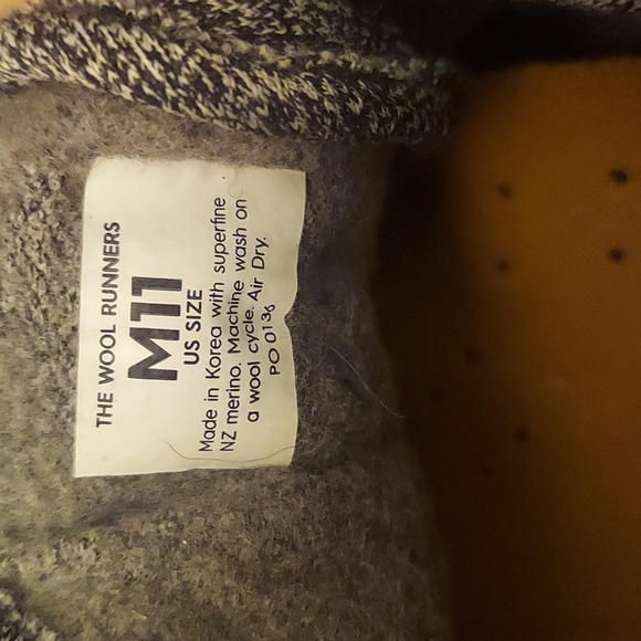 MEN'S  | ALLBIRDS WOOL RUNNERS | SIZE 11 - Picture 6 of 7
